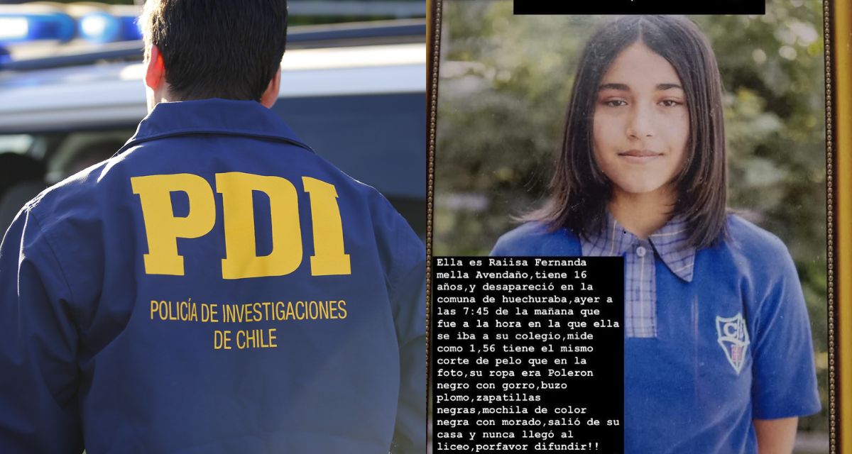 “Salió de su casa y nunca llegó al liceo”: Angustia en Huechuraba por desaparición de escolar
