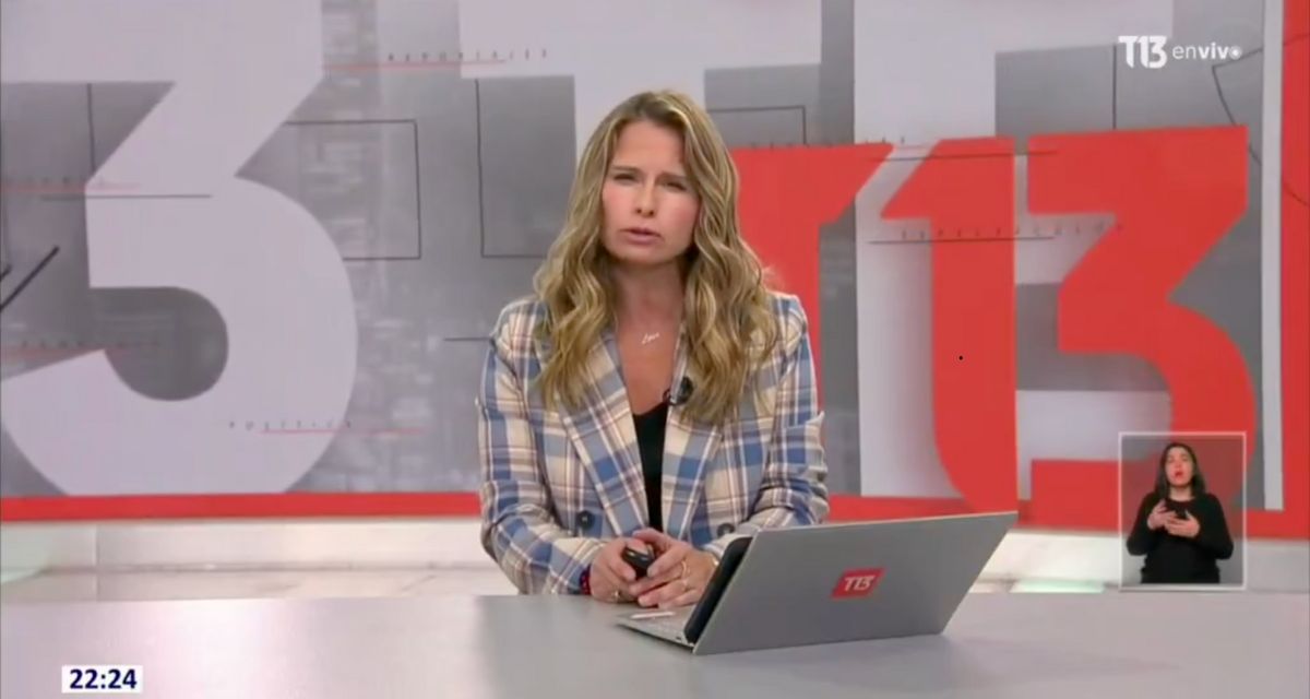 “Estaba cagand…”: Fail en noticiero de Canal 13 se vuelve viral tras sismo en vivo