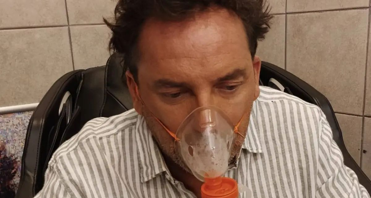 Daniel Fuenzalida revela la verdadera razón detrás de su nebulizador en redes sociales