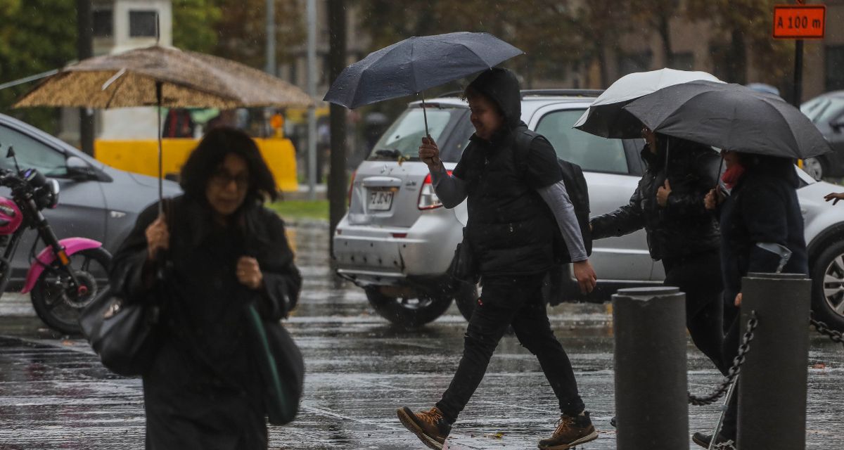 Confirmado: estas son las regiones del centro de Chile donde lloverá este fin de semana