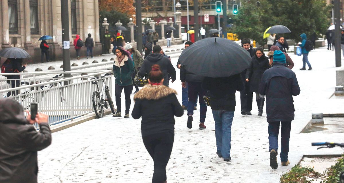 Nieve y lluvias en camino: este es el nuevo aviso que afecta a tres regiones del país
