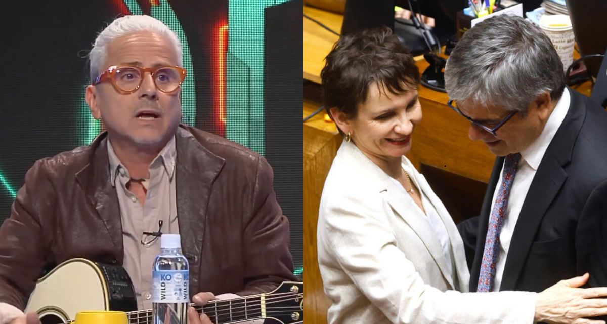 Pablo Herrera les canta en vivo y lanza dura frase sobre el romance entre Tohá y Marcel
