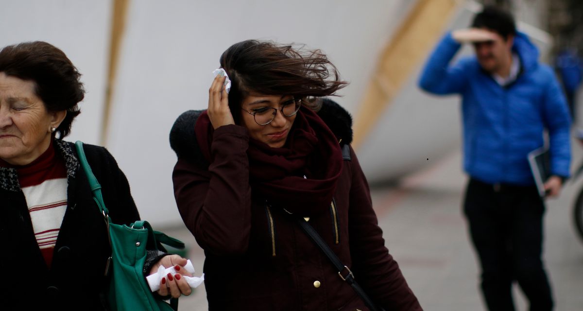 Pronostican vientos de hasta 100 km/h: estas son las regiones que se verán más afectadas esta semana