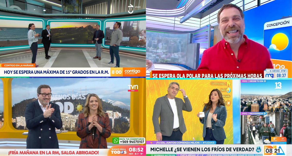 ¿Está tu preferido? Este fue el matinal que arrasó en el rating este martes 27