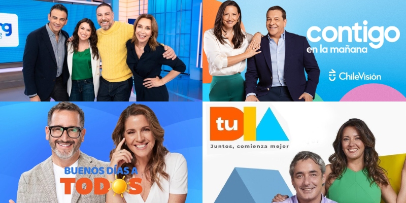 ¿Está tu matinal favorito? El matinal que arrasó este miércoles 7 de mayo en el rating