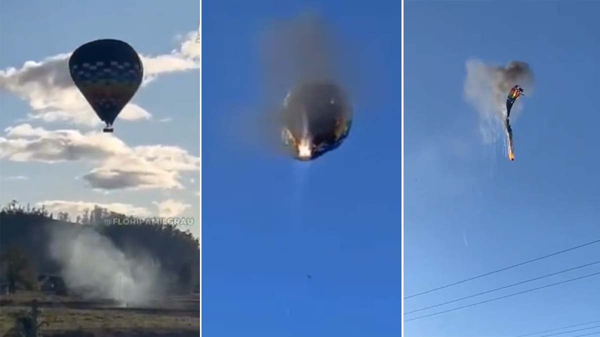 Tragedia en Brasil: Ocho fallecidos tras incendio de globo aerostático